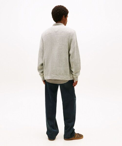 tommy jeans（トミー ジーンズ）の「リラックスバッジマルチツイストカーディガン（ニット/セーター・メンズ・ブラック/モスグリーン・SMALL/MEDIUM/LARGE/X-LARGE）」の9枚目の写真