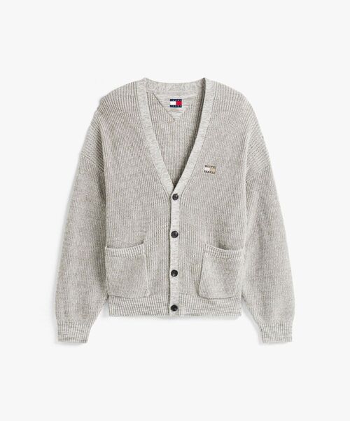 tommy jeans（トミー ジーンズ）の「リラックスバッジマルチツイストカーディガン（ニット/セーター・メンズ・ブラック/モスグリーン・SMALL/MEDIUM/LARGE/X-LARGE）」の10枚目の写真