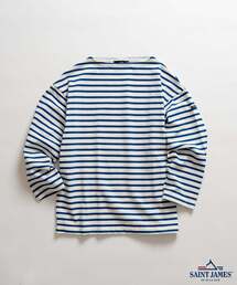 美品⭐︎SAINT JAMES ストライプ 長袖Tシャツ です。(サイズT3) 美品⭐︎SAINT JAMES ストライプ 長袖Tシャツ です。(サイズT3