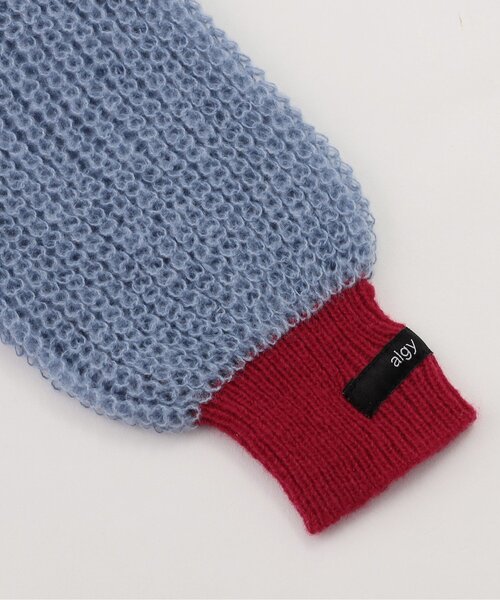 algy（アルジー）の「シアーニット（ニット/セーター・キッズ・サックスブルー/オフホワイト/チャコール・XX-SMALL/X-SMALL/MEDIUM/SMALL）」の12枚目の写真