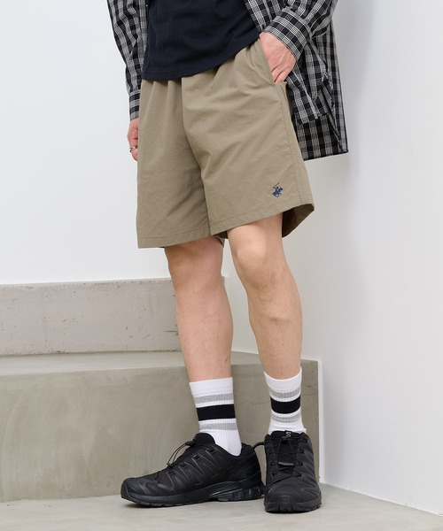 BEVERLY HILLS POLO CLUB(ビバリーヒルズポロクラブ)の「【BEVERLY HILLS POLO CLUB】ナイロンハーフパンツ 6222-2440 MNY ショーツ 短パン バギーショーツ(その他パンツ・メンズ・カーキ/サックスブルー/ブラック/グリーン・M/L/LL)」の2枚目の写真