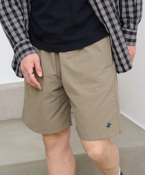 BEVERLY HILLS POLO CLUB(ビバリーヒルズポロクラブ)の「【BEVERLY HILLS POLO CLUB】ナイロンハーフパンツ 6222-2440 MNY ショーツ 短パン バギーショーツ(その他パンツ・メンズ・カーキ/サックスブルー/ブラック/グリーン・M/L/LL)」の15枚目の写真