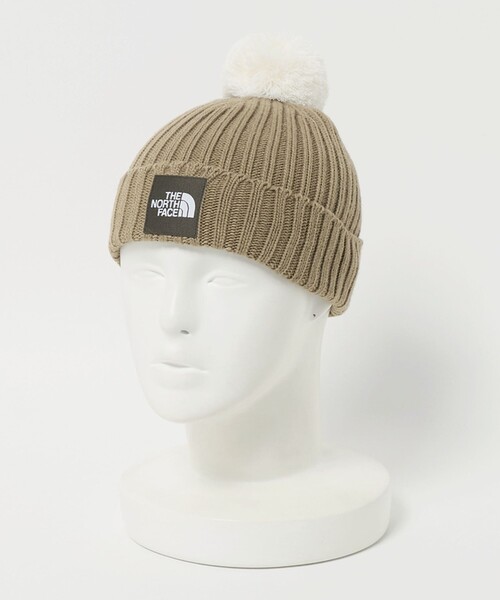 THE NORTH FACE（ザノースフェイス）の「＜THE NORTH FACE＞ポンポンカプッチョ / ニット帽 / キッズ（ニットキャップ/ビーニー・キッズ・オフホワイト/ベージュ/ロイヤルブルー・FREE）」の14枚目の写真