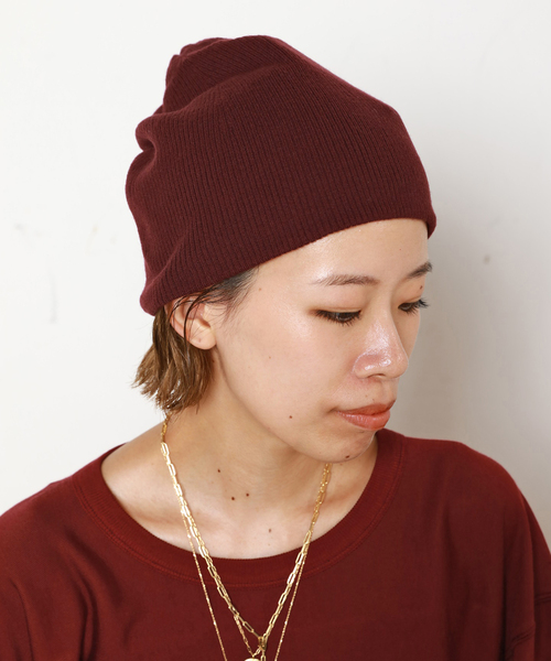 【未使用品】AP STUDIO ソフトビーニー完売品 ソフトリブビーニー（ニットキャップ/ビーニー）｜AP STUDIO（エーピー