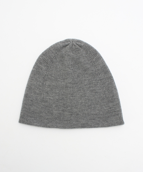 AP STUDIO（エーピーストゥディオ）の「ソフトリブビーニー（ニットキャップ/ビーニー・レディース・ボルドー/ブラック/チャコールグレー・FREE）」の13枚目の写真