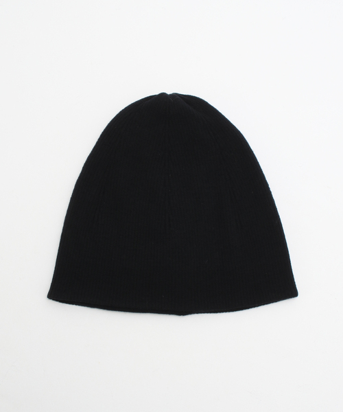AP STUDIO（エーピーストゥディオ）の「ソフトリブビーニー（ニットキャップ/ビーニー・レディース・ボルドー/ブラック/チャコールグレー・FREE）」の19枚目の写真