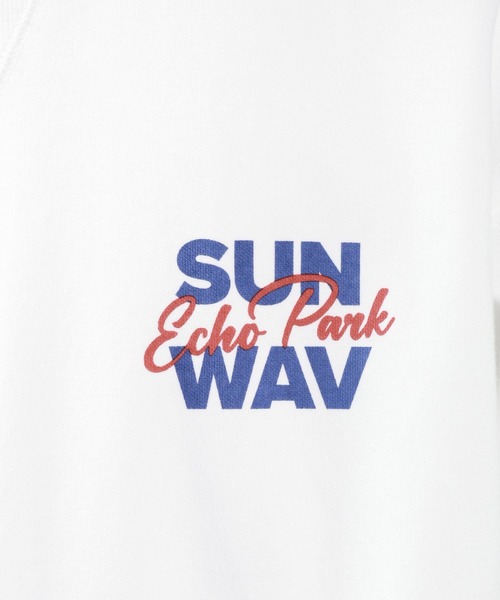 BAYFLOW（ベイフロー）の「DAYLIFEプリントスウェット（スウェット・メンズ・ピンク/チャコールグレー/ホワイト/グリーン・MEDIUM/LARGE）」の7枚目の写真