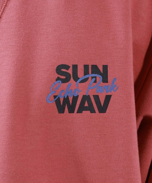 BAYFLOW（ベイフロー）の「DAYLIFEプリントスウェット（スウェット・メンズ・ピンク/チャコールグレー/ホワイト/グリーン・MEDIUM/LARGE）」の15枚目の写真