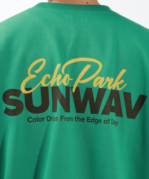 BAYFLOW（ベイフロー）の「DAYLIFEプリントスウェット（スウェット・メンズ・ピンク/チャコールグレー/ホワイト/グリーン・MEDIUM/LARGE）」の20枚目の写真