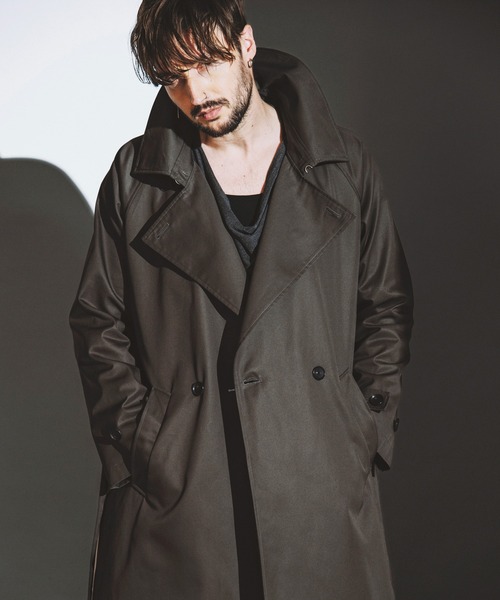新品・未使用　NO ID.　ノーアイディ　 ベンタイルトレンチコート ベンタイルBIGトレンチコート – NO ID.