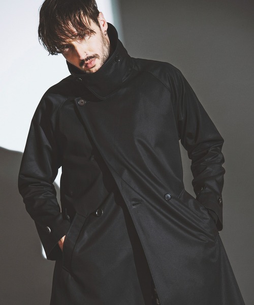 NO ID.(ノーアイディ)の「【NO ID.】Ventile Overcoat / ベンタイル オーバーコート(トレンチコート・メンズ・グレー/カーキ/ブラック・ONE SIZE)」の3枚目の写真