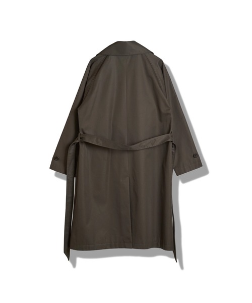 NO ID.(ノーアイディ)の「【NO ID.】Ventile Overcoat / ベンタイル オーバーコート(トレンチコート・メンズ・グレー/カーキ/ブラック・ONE SIZE)」の12枚目の写真