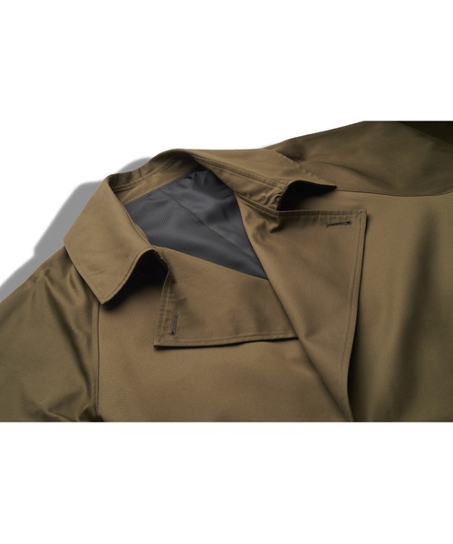 NO ID.(ノーアイディ)の「【NO ID.】Ventile Overcoat / ベンタイル オーバーコート(トレンチコート・メンズ・グレー/カーキ/ブラック・ONE SIZE)」の14枚目の写真