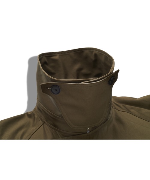 NO ID.(ノーアイディ)の「【NO ID.】Ventile Overcoat / ベンタイル オーバーコート(トレンチコート・メンズ・グレー/カーキ/ブラック・ONE SIZE)」の15枚目の写真