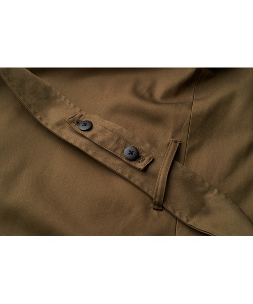 NO ID.(ノーアイディ)の「【NO ID.】Ventile Overcoat / ベンタイル オーバーコート(トレンチコート・メンズ・グレー/カーキ/ブラック・ONE SIZE)」の9枚目の写真