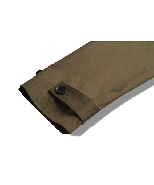 NO ID.(ノーアイディ)の「【NO ID.】Ventile Overcoat / ベンタイル オーバーコート(トレンチコート・メンズ・グレー/カーキ/ブラック・ONE SIZE)」の10枚目の写真