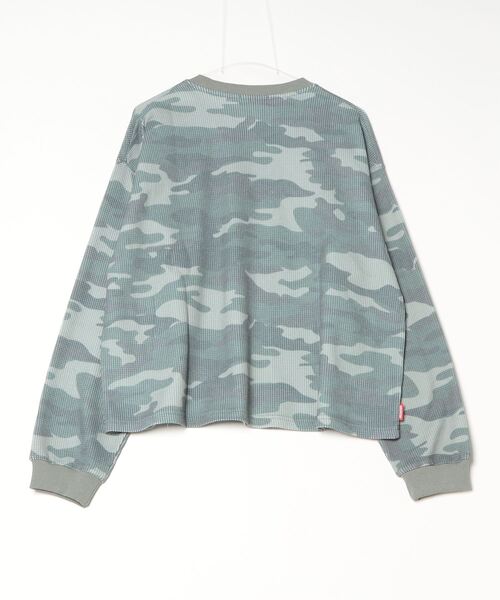 centimeter（センチメーター）の「Tribal thermal long tee（スウェット・メンズ・ブラック/アイボリー/グリーン系カモフラージュ・MEDIUM/LARGE/X-LARGE）」の13枚目の写真