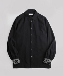 BALLAST ARK | BALLAST ARK / バラストアーク：Embroidered Cuff Shirt：BA12-SH01[AST](シャツ/ブラウス)