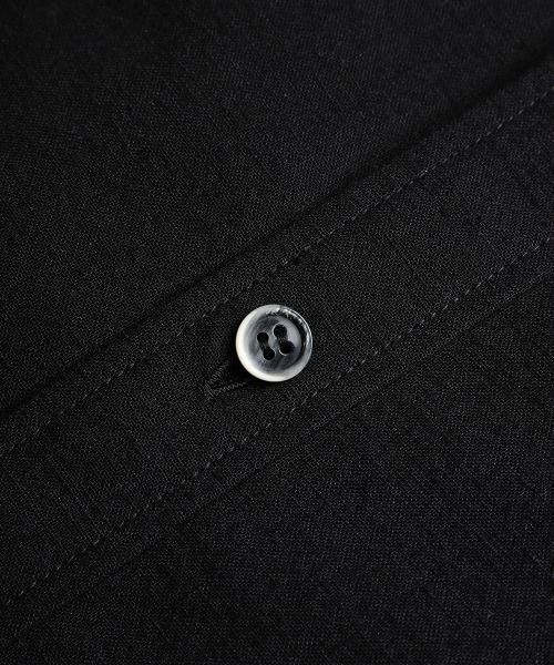 BALLAST ARK（バラストアーク）の「BALLAST ARK / バラストアーク：Embroidered Cuff Shirt：BA12-SH01[AST]（シャツ/ブラウス・メンズ・ブラック/ホワイト・M/L）」の7枚目の写真