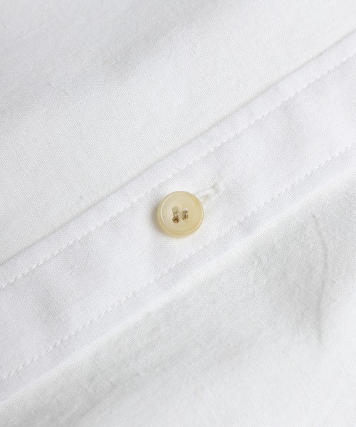 BALLAST ARK（バラストアーク）の「BALLAST ARK / バラストアーク：Embroidered Cuff Shirt：BA12-SH01[AST]（シャツ/ブラウス・メンズ・ブラック/ホワイト・M/L）」の3枚目の写真