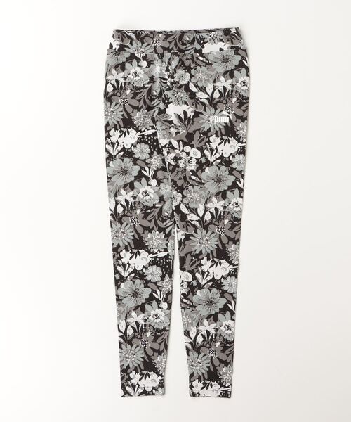 PUMA（プーマ）の「プーマ PUMA ESS NATURE 2.0 AOP レギンス（レギンス/スパッツ・レディース・サックスブルー/ブラック・M/L）」の2枚目の写真