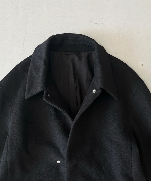 POST ARCHIVE FACTION(ポストアーカイブファンクション)の「POST ARCHIVE FACTION(PAF) New classic coat(チェスターコート・メンズ・ブラック・SMALL)」の4枚目の写真