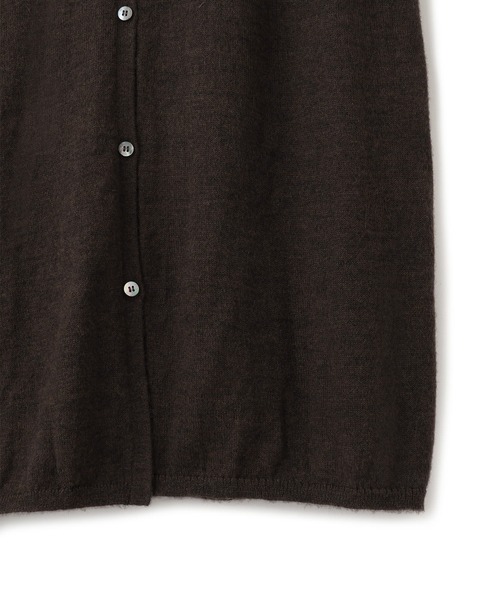 セール】モヘアミックスUネックワンピースネックポーチセット