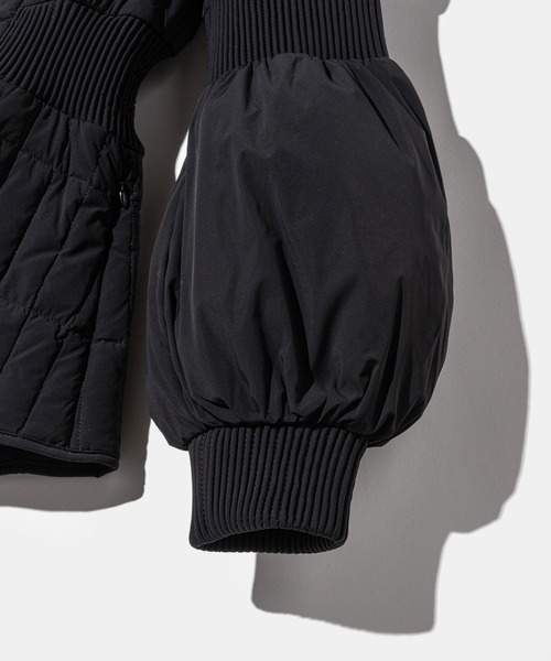 Mackage（マッカージュ）の「Mackage  FELICIA Mixed Media Jacket マッカージュ フェリカ ダウンジャケット（ダウンジャケット/コート・レディース・ブラック・MEDIUM/LARGE）」の12枚目の写真