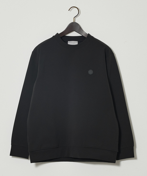 ABAHOUSE GRAY(アバハウスグレイ)の「【SMART CLOSET】ハイゲージ ポンチ プルオーバー スウェット / セットアップ対応(スウェット・メンズ・オフホワイト/モカ/ネイビー/ブラック・46/48)」の12枚目の写真