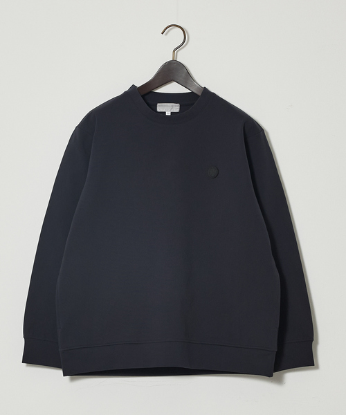 ABAHOUSE GRAY(アバハウスグレイ)の「【SMART CLOSET】ハイゲージ ポンチ プルオーバー スウェット / セットアップ対応(スウェット・メンズ・オフホワイト/モカ/ネイビー/ブラック・46/48)」の16枚目の写真