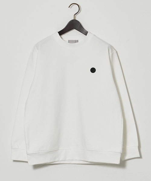 ABAHOUSE GRAY(アバハウスグレイ)の「【SMART CLOSET】ハイゲージ ポンチ プルオーバー スウェット / セットアップ対応(スウェット・メンズ・オフホワイト/モカ/ネイビー/ブラック・46/48)」の21枚目の写真
