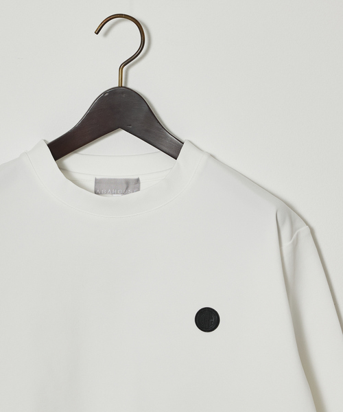ABAHOUSE GRAY(アバハウスグレイ)の「【SMART CLOSET】ハイゲージ ポンチ プルオーバー スウェット / セットアップ対応(スウェット・メンズ・オフホワイト/モカ/ネイビー/ブラック・46/48)」の22枚目の写真