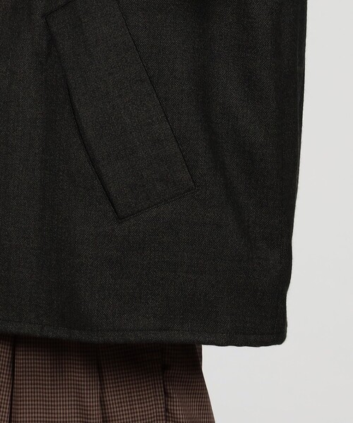 TOMORROWLAND (トゥモローランド)の「【別注】Barbour TRASPORT ウールブルゾン DORMEIUL(ブルゾン・メンズ・カーキ/ブラック・40/38/36)」の13枚目の写真