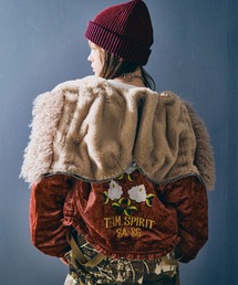 RNA | J2170 ベロアフードジャケット(ブルゾン)