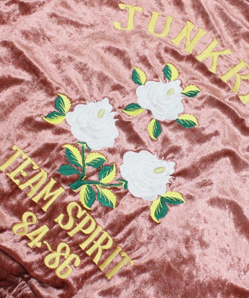 RNA(アールエヌエー)の「J2170 ベロアフードジャケット(ブルゾン・レディース・ピンク/オフホワイト/グレー・MEDIUM)」の13枚目の写真