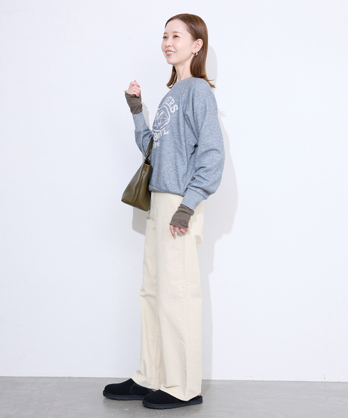 Healthy denim（ヘルシーデニム）の「Healthy DENIM/ヘルシーデニム コーデュロイパンツ Pink Pepper H15230503（その他パンツ・レディース・アイボリー/ブラウン・23cm/24cm/25cm）」の5枚目の写真