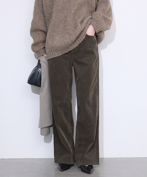 Healthy denim（ヘルシーデニム）の「Healthy DENIM/ヘルシーデニム コーデュロイパンツ Pink Pepper H15230503（その他パンツ・レディース・アイボリー/ブラウン・23cm/24cm/25cm）」の15枚目の写真