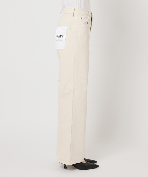 Healthy denim（ヘルシーデニム）の「Healthy DENIM/ヘルシーデニム コーデュロイパンツ Pink Pepper H15230503（その他パンツ・レディース・アイボリー/ブラウン・23cm/24cm/25cm）」の22枚目の写真