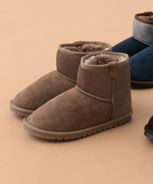 FRUIT OF THE LOOM（フルーツオブザルーム）の「【Fruit Of The Loom】別注ボアブーツ[17cm-21cm](KIDS)（ブーツ・キッズ・ブラウン/ブラック/その他1・19.0cm/21.0cm/17.0cm/20.0cm/18.0cm）」の9枚目の写真