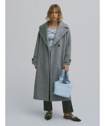 FURFUR | シャギーロングコート(チェスターコート)