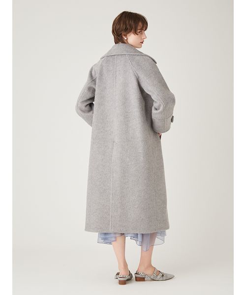 セール】シャギーロングコート（チェスターコート）｜FURFUR（ファー