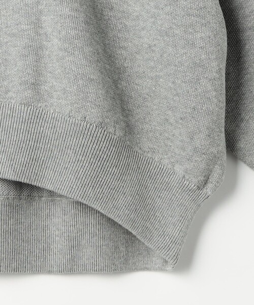 fredy couleur（フレディクルール）の「スウェットライクショートパーカー（ニット/セーター・レディース・オフホワイト/グレー/グレイッシュベージュ・38）」の7枚目の写真