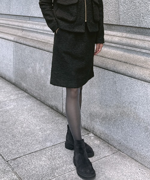 JENNE(ジェンヌ)の「JENNEプードルスカート(スカート・レディース・アイボリー/ミント/ブラック・SMALL/MEDIUM/LARGE)」の11枚目の写真