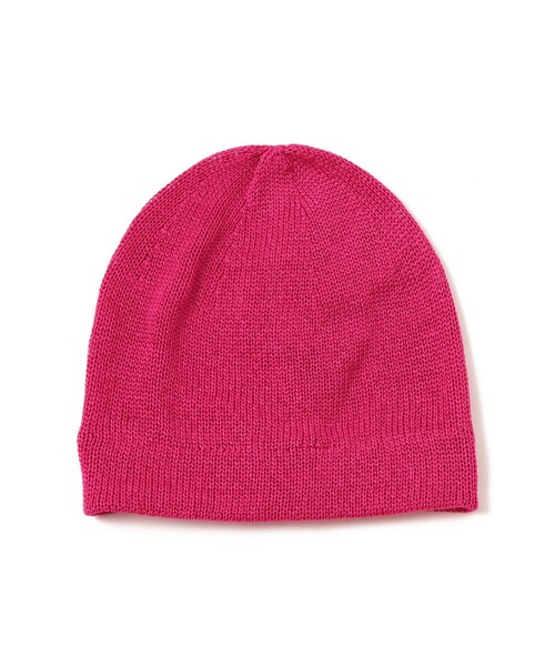 BEAMS(ビームス)の「【別注】CABLEAMI / Simple Watch Cap(ニットキャップ/ビーニー・メンズ・ブラック/レッド系その他4/ブルー系その他3・ONE SIZE)」の3枚目の写真