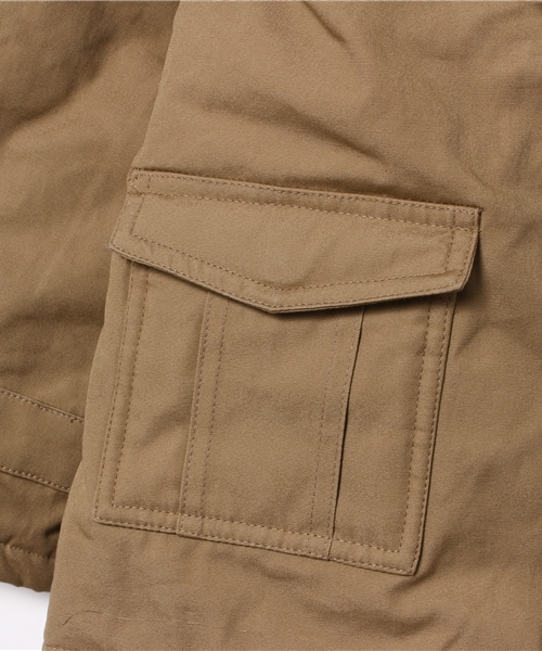 ikka(イッカ)の「フードボアモッズコート(モッズコート・キッズ・ベージュ/オリーブ・150cm/130cm/140cm/120cm)」の11枚目の写真