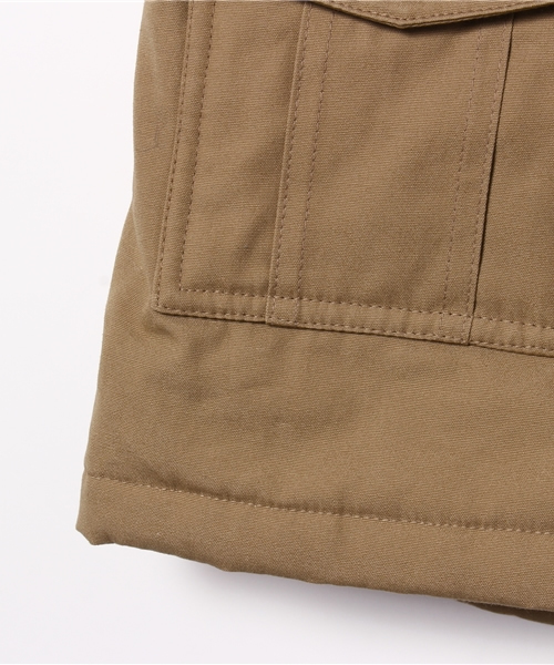 ikka(イッカ)の「フードボアモッズコート(モッズコート・キッズ・ベージュ/オリーブ・150cm/130cm/140cm/120cm)」の13枚目の写真