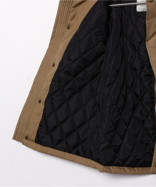 ikka(イッカ)の「フードボアモッズコート(モッズコート・キッズ・ベージュ/オリーブ・150cm/130cm/140cm/120cm)」の14枚目の写真