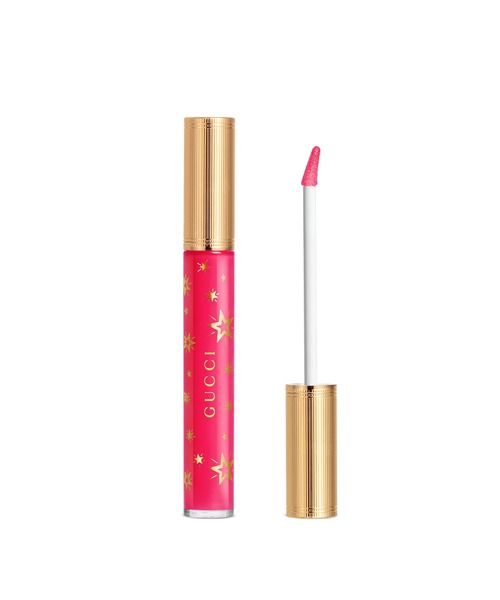 GUCCI beauty（グッチビューティ）の「グッチ グロス ア レーヴル（口紅/リップティント/グロス・レディース・314 セイディ　コーラル/117 ジョスリン クレア/219 バーサ　ピンク/526 テレジーナ　レッド/118 スザンヌ ブラウン/414 ヴァージニア フューシャ・FREE）」の17枚目の写真