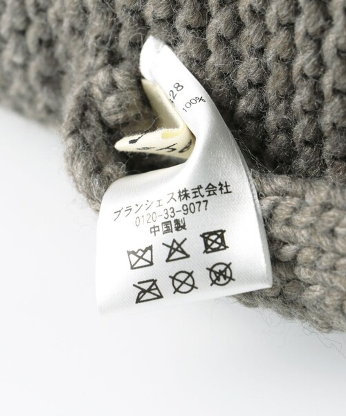 BRANSHES（ブランシェス）の「リボンモチーフマフラー（ストール/ショール・キッズ・ブラウン/ブラック・FREE）」の7枚目の写真