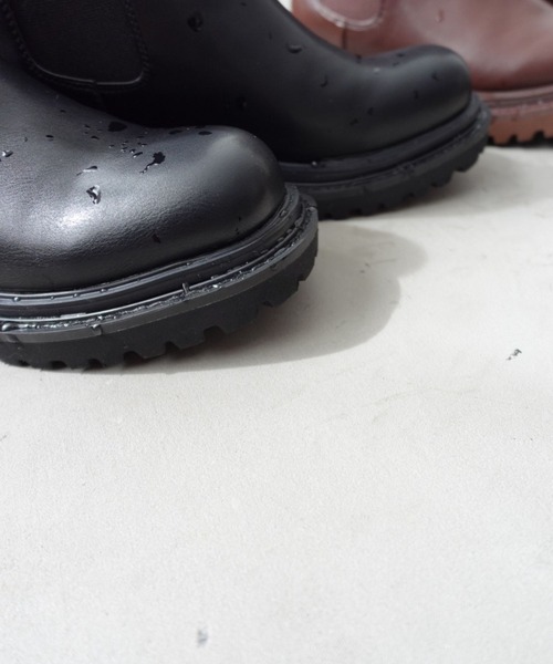 ORiental TRaffic by yuri（オリエンタルトラフィックバイユリ）の「＼ ZOZOTOWN限定 ／ 新作 レイン ミドル丈 サイドゴア ブーツ /51391 晴雨兼用（ブーツ・レディース・ブラック/ブラウン・LL/L/M/S）」の9枚目の写真